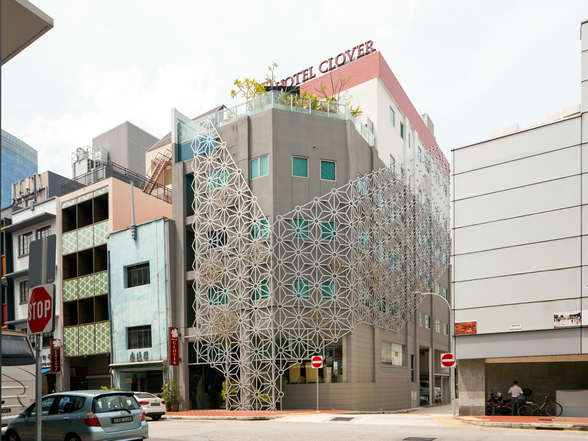 Hotel Clover 5 Hongkong Street Singapur Dış mekan fotoğraf